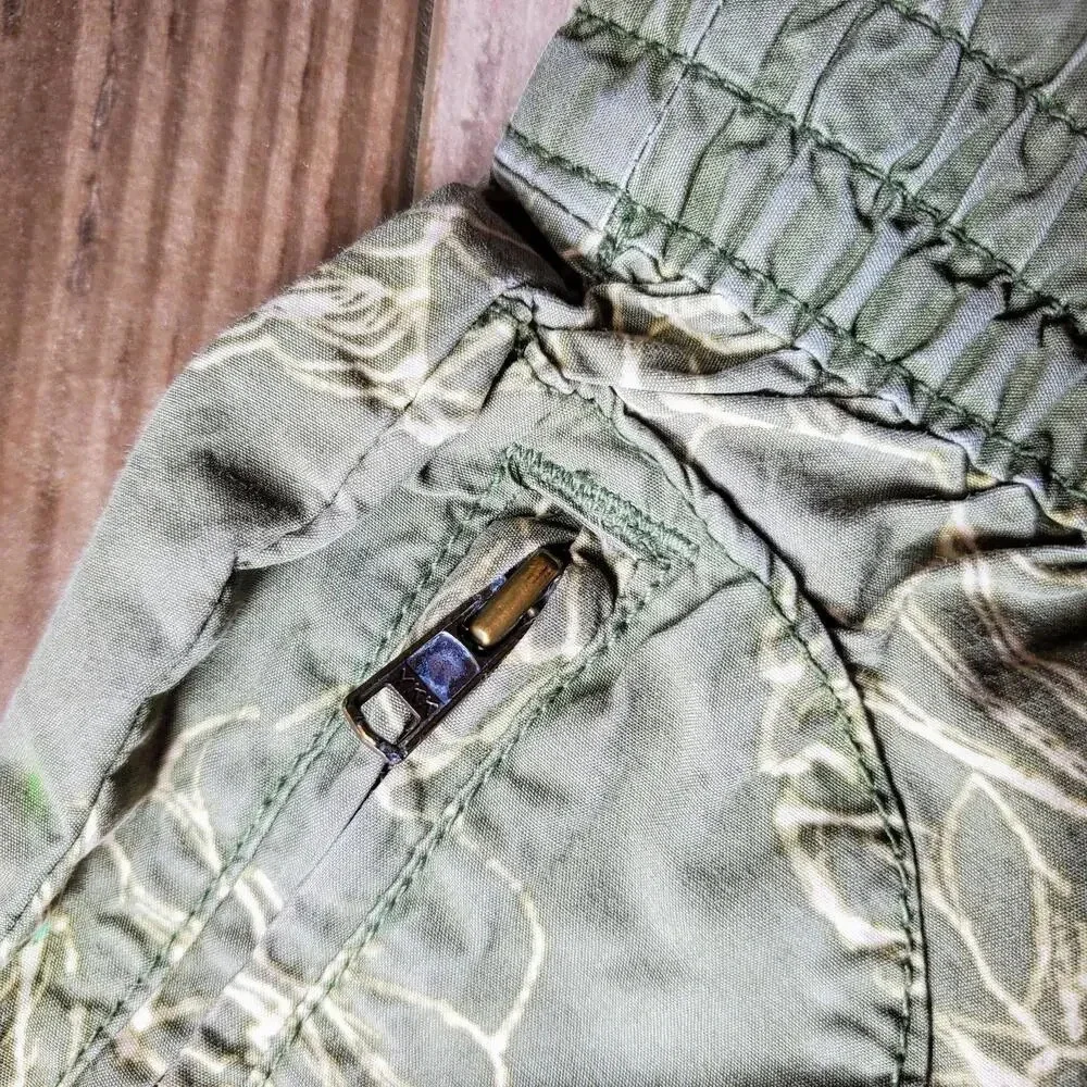 Old Navy Toddler Girls Sage Green Floral Size 2T Joggers 100% Cotton NWOT